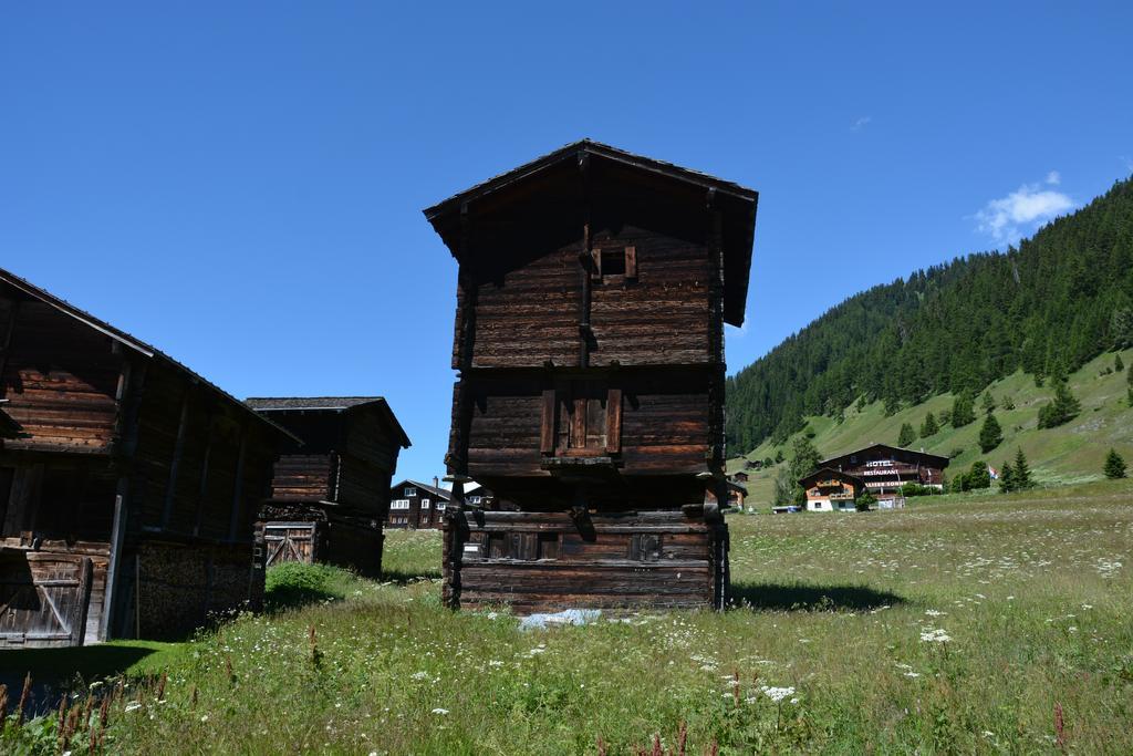 Hotel Restaurant Walliser Sonne Reckingen Esterno foto